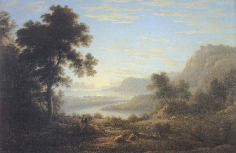 John glover Landscape with piping shepherd oil painting image